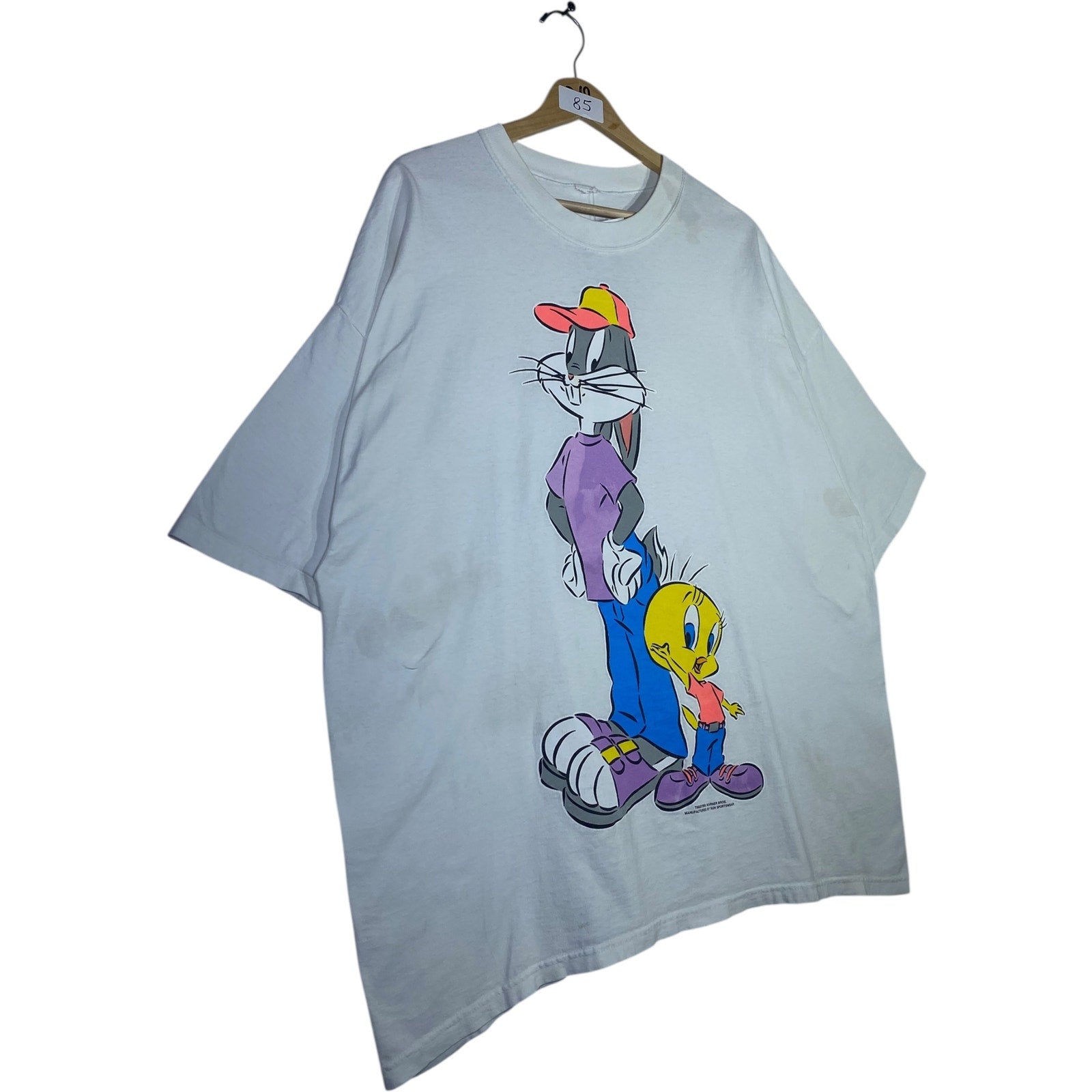 Vintage Looney Tunes Bugs Bunny Tweety Bird T-Shirt