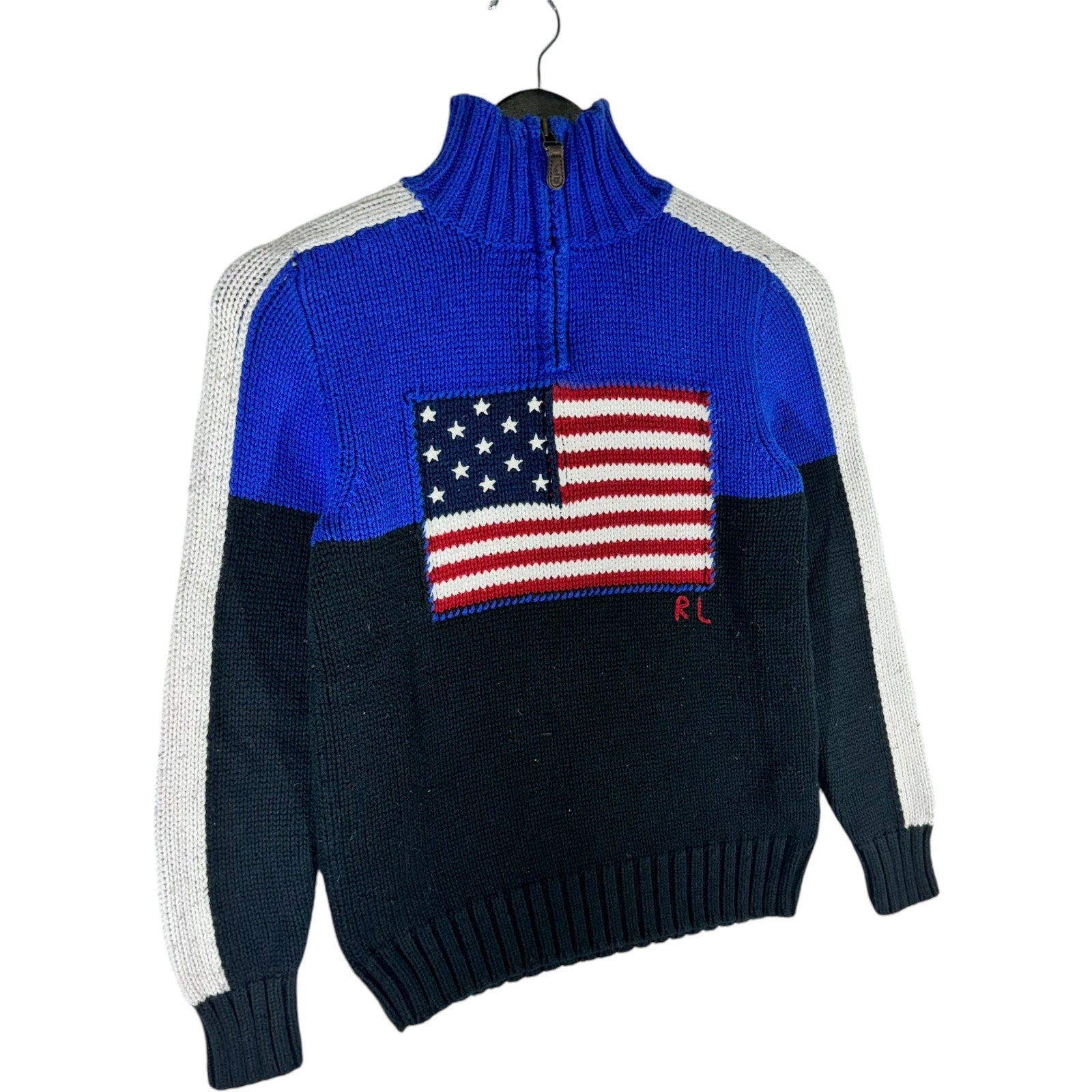 Polo Ralph Lauren 1/4 Zip Knit Sweater