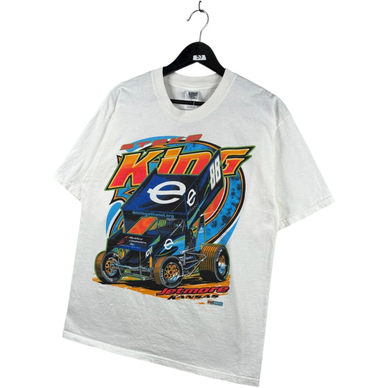 Vintage Steve King #88 Jetmore Kansas Racing T-Shirt