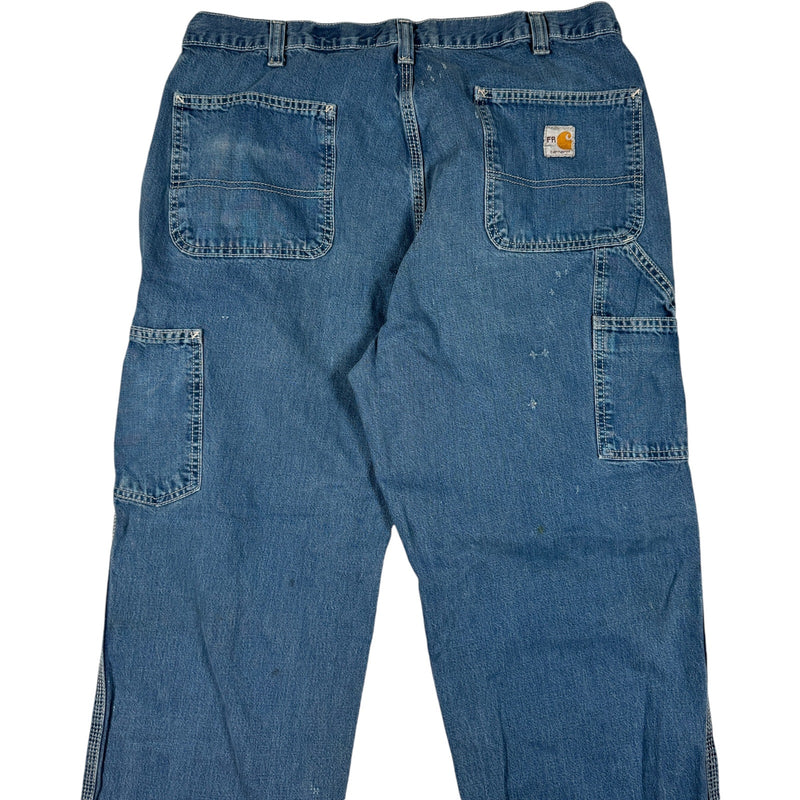 Vintage Carhartt Denim Carpenter Pants 38x30