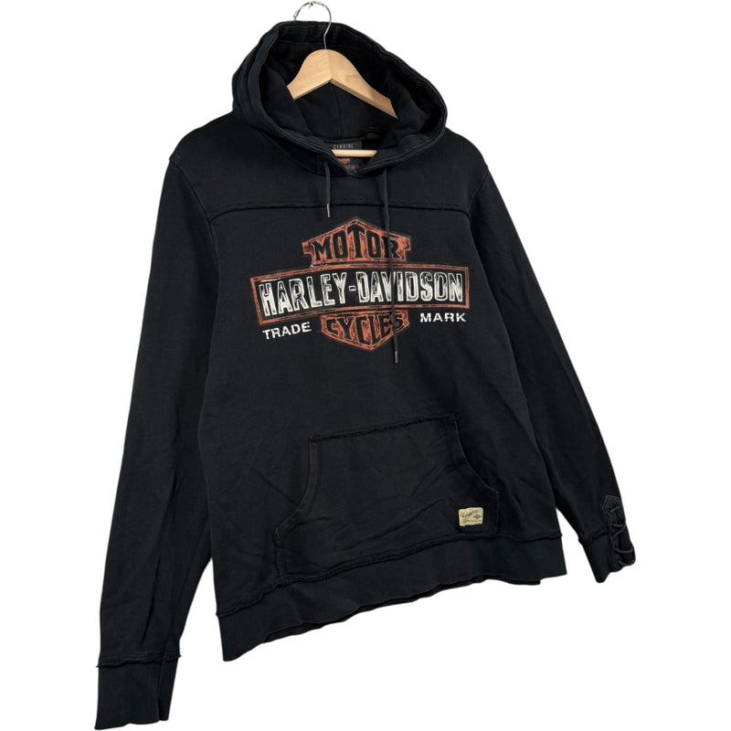 Vintage Harley Davidson Bar & Shield Hoodie