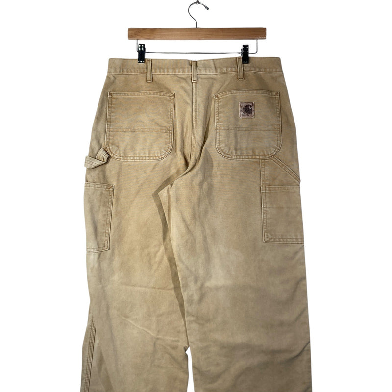 Vintage Carhartt Duck Work Pants 34x30