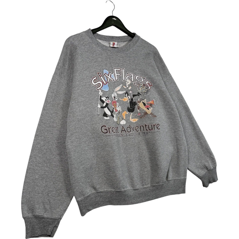 Vintage Six Flags Great Adventure Cheerleading Crewneck