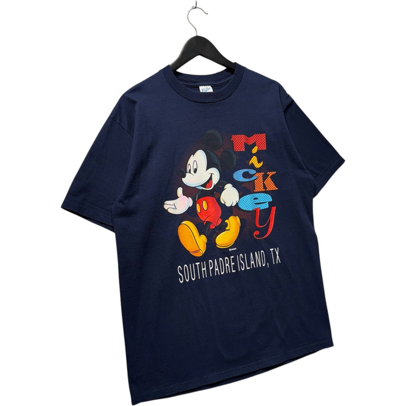 Vintage Disney Mickey Mouse San Padre Island Souvenir Tee
