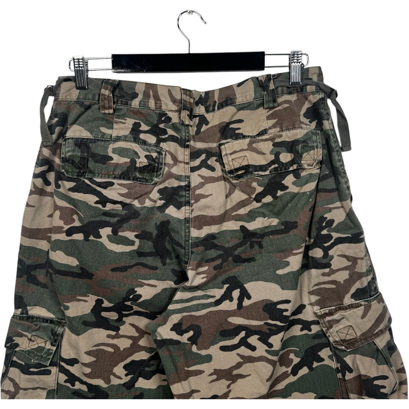 Vintage Military Camo Cargo Pants Men's 32x30.5
