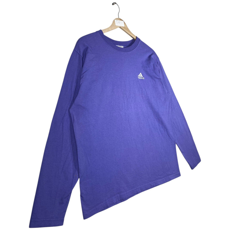 Vintage Adidas Solid Pullover Long Sleeve