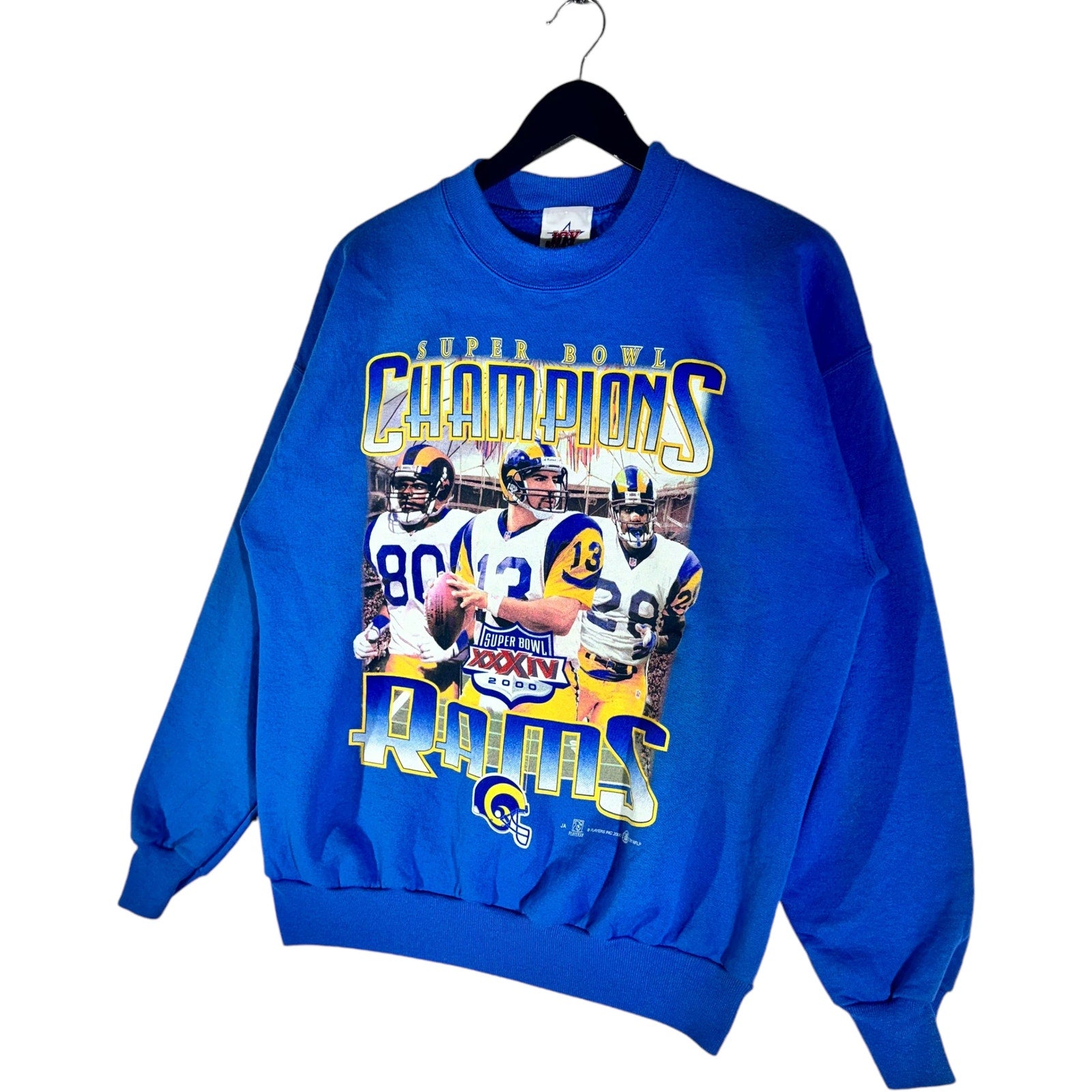 Vintage St. Louis Rams Superbowl 34 Champions Crewneck 90s