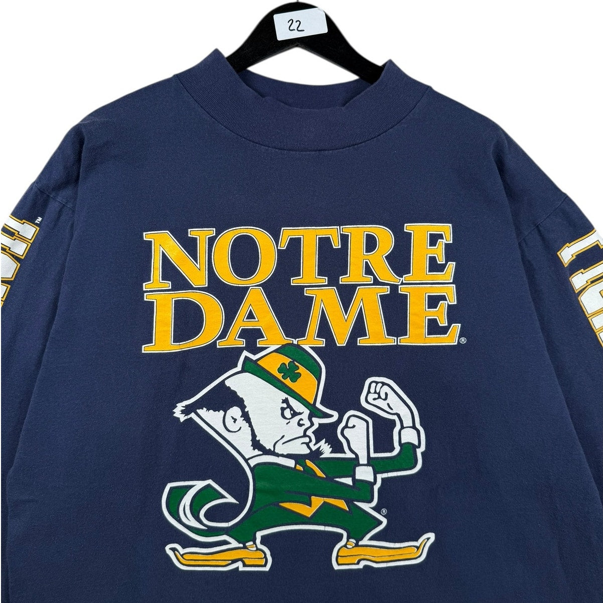 Vintage Notre Dame Fighting Irish NCAA Long Sleeve