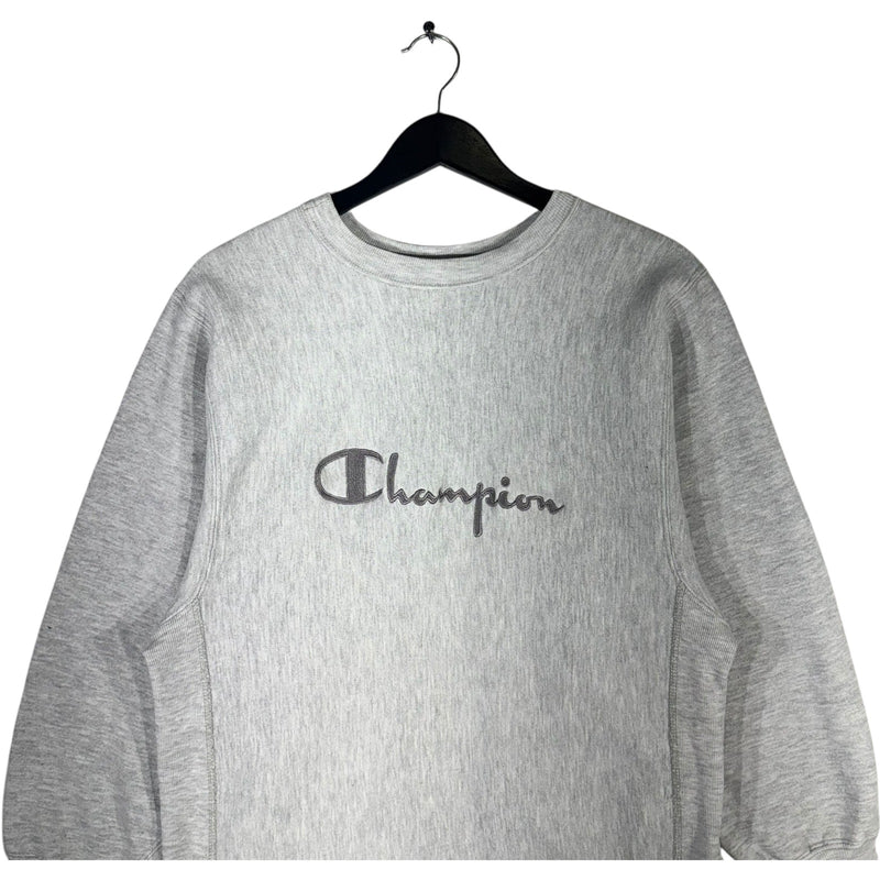 Vintage Champion Reverse Weave Logo Crewneck