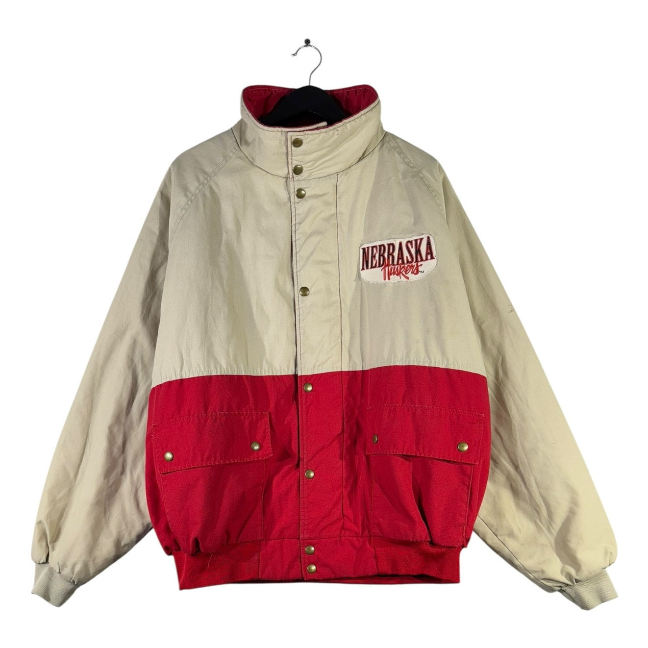 Vintage University Of Nebraska Huskers Mini Logo Jacket