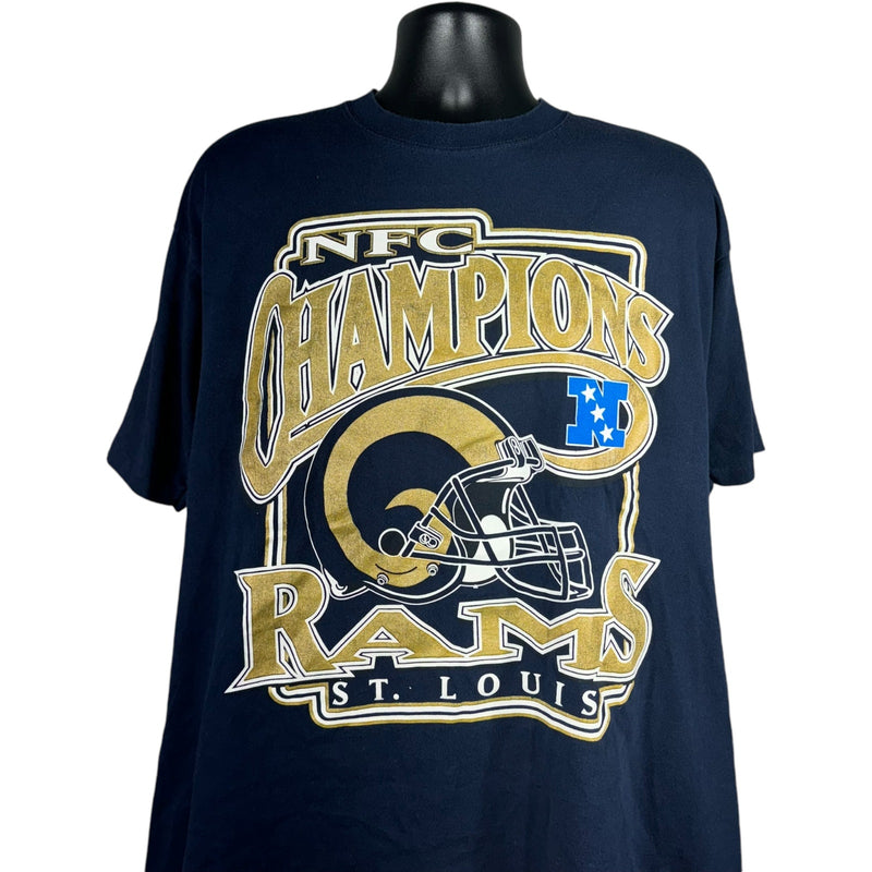 Vintage St. Louis Rams NFC Champions Tee