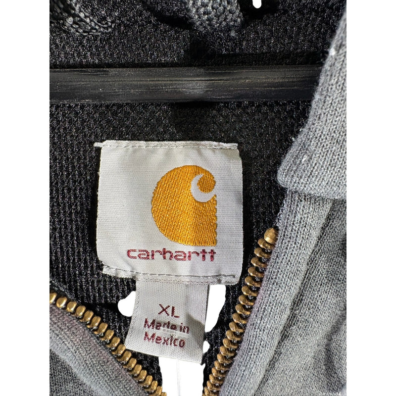 Vintage Carhartt Full Zip Drawstring Hoodie