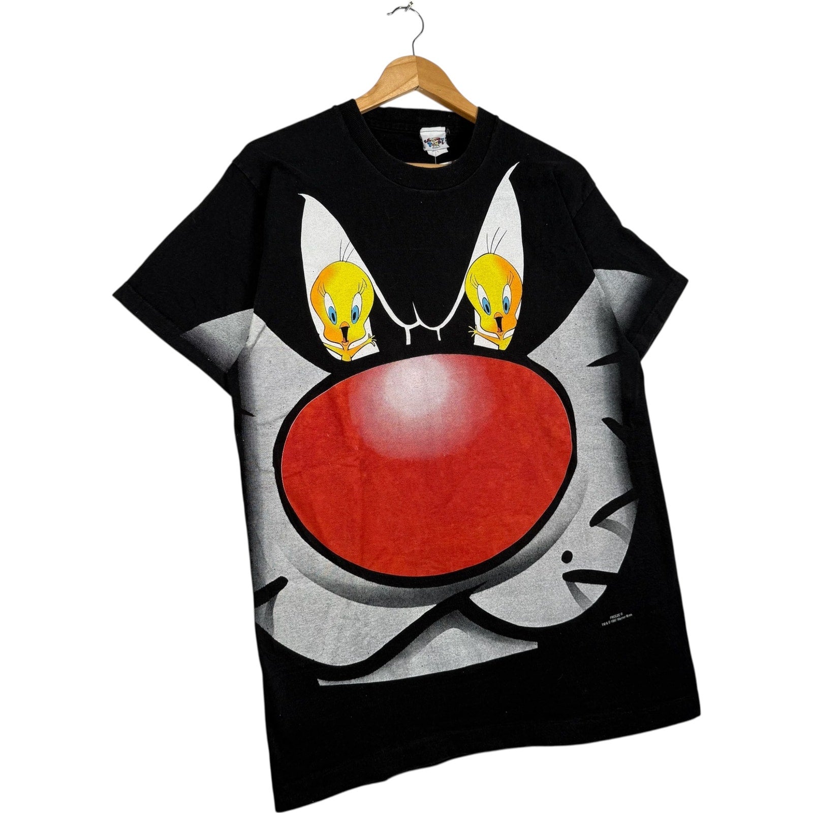 Vintage Looney Tunes Sylvester The Cat Tweetie Eyes Tee