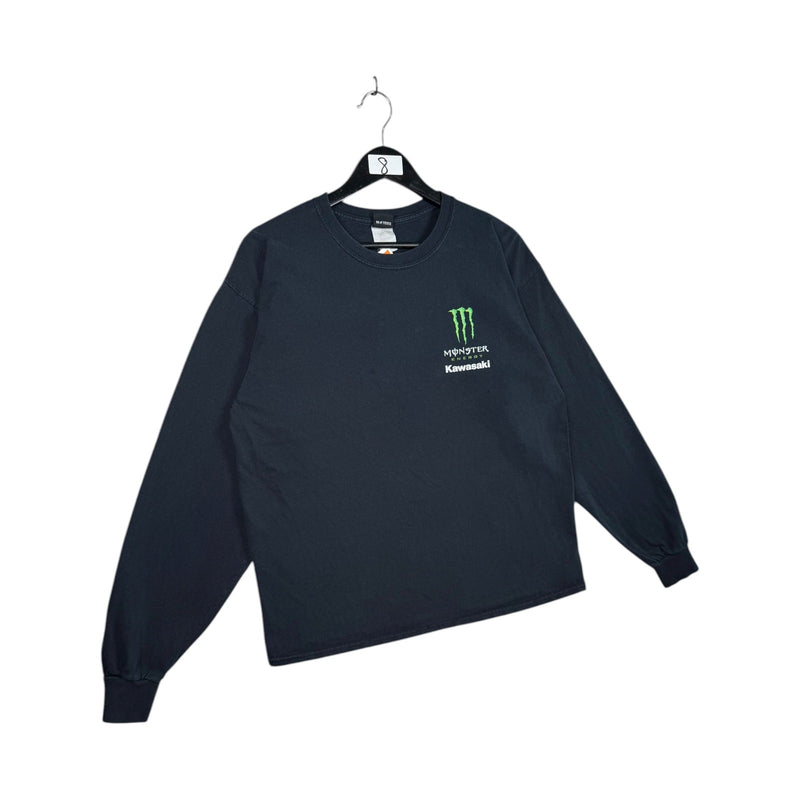 Vintage Monster Energy Kawasaki Racing Long Sleeve