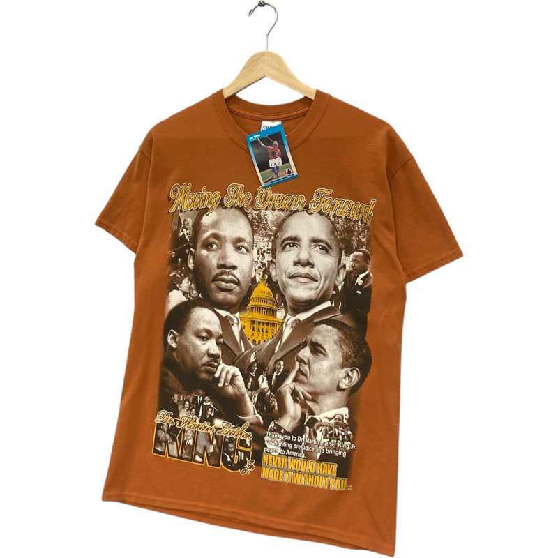 Vintage Moving The Dream Forward Martin Luther King Obama Tee