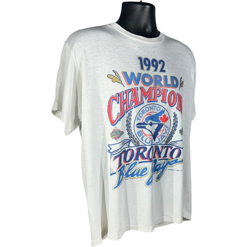 Vintage Toronto Blue Jays World Series Champions Tee 1992