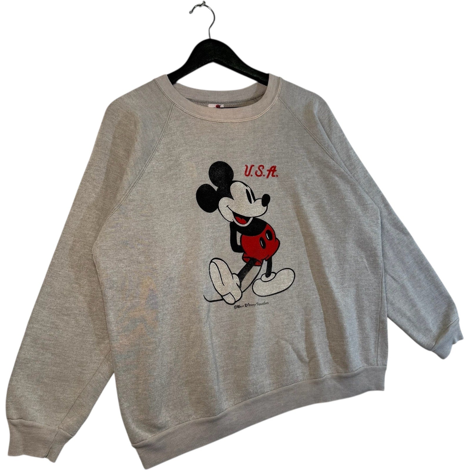 Vintage Disney Mickey Mouse USA Crewneck