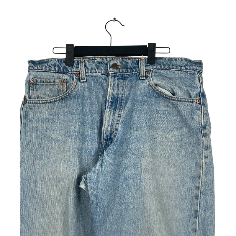 Vintage Levis 505 Denim Cut Off Shorts 36