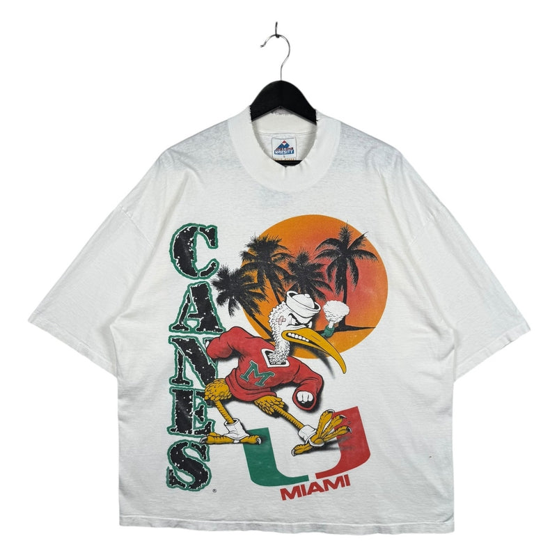 Vintage Apex One Miami Hurricanes Sebastian NCAA T-Shirt