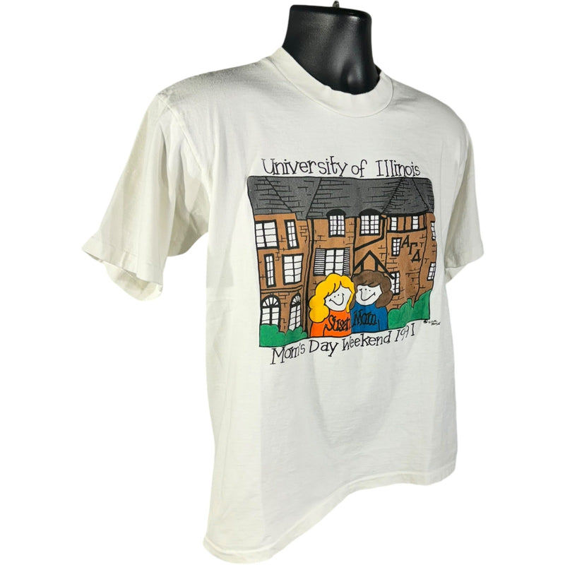 Vintage University Of Illinois Mom's Day Weekend Tee