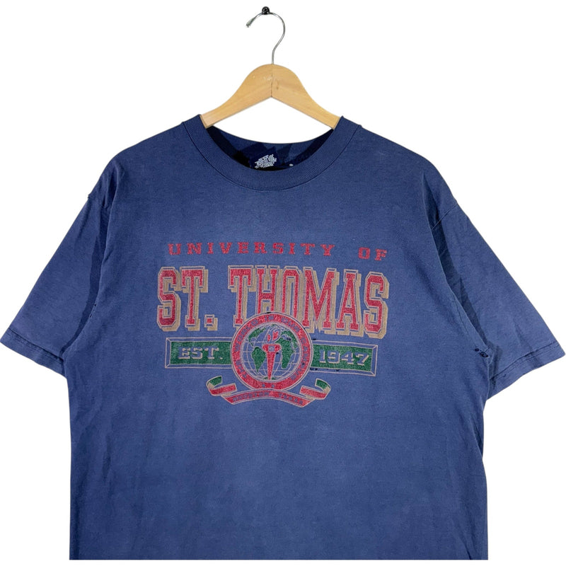 Vintage Universe Of St. Thomas Over-dyed Spellout Tee