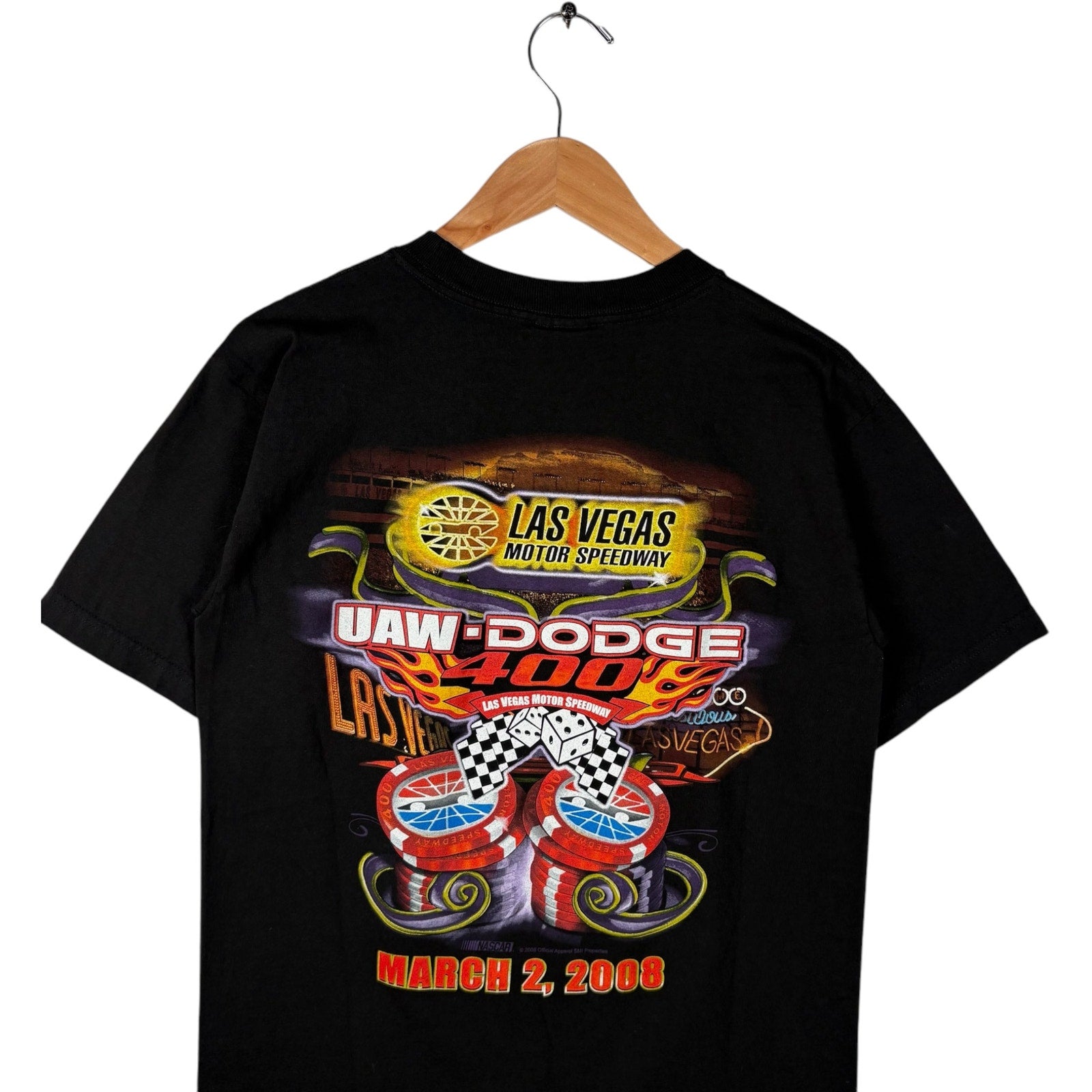 Vintage Las Vegas Motor Speedway 400 NASCAR Tee 2008