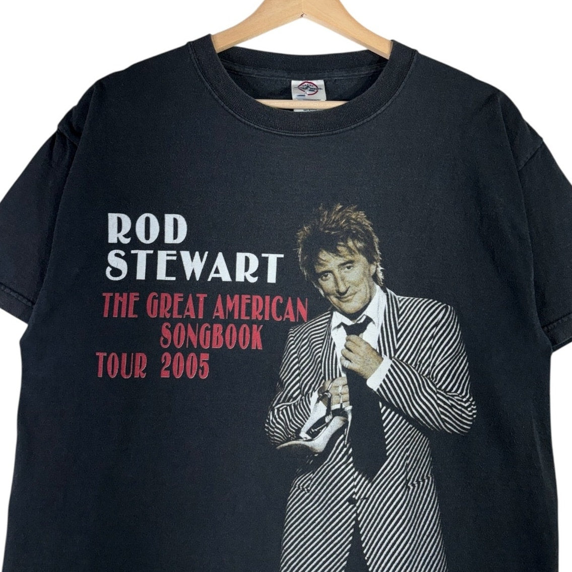 Vintage Rod Stewart 2005 Concert T-Shirt