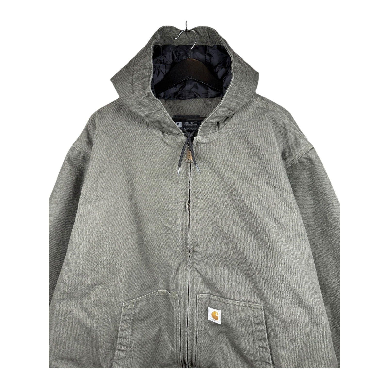 Vintage Carhartt Insulated Full Zip Hoodie