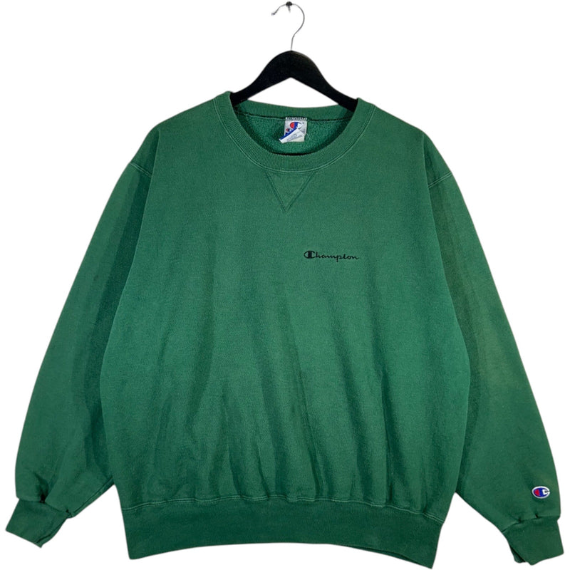 Vintage Champion Spellout Logo Crewneck 90s