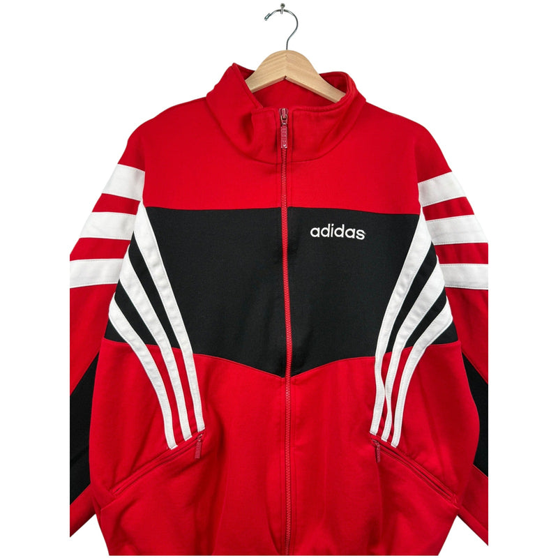Vintage Adidas Tuspo Ziegenhain Full Zip Soccer Track Jacket