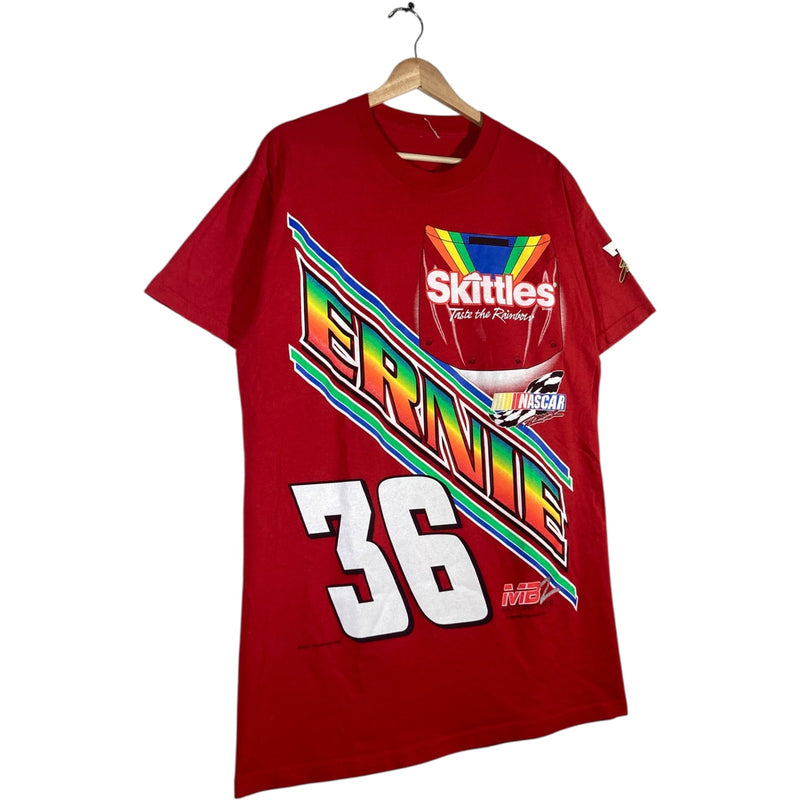 Vintage NASCAR Ernie Irvan Skittles Racing Short Sleeve T-Shirt