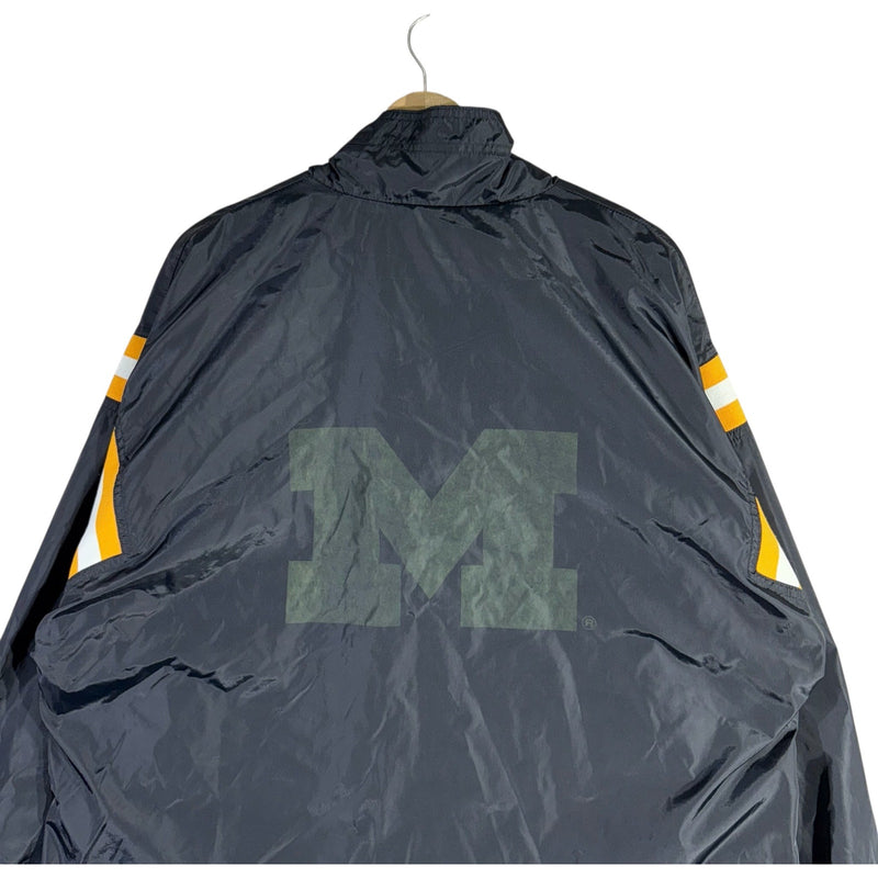 Vintage University Of Michigan Puffer Jacket
