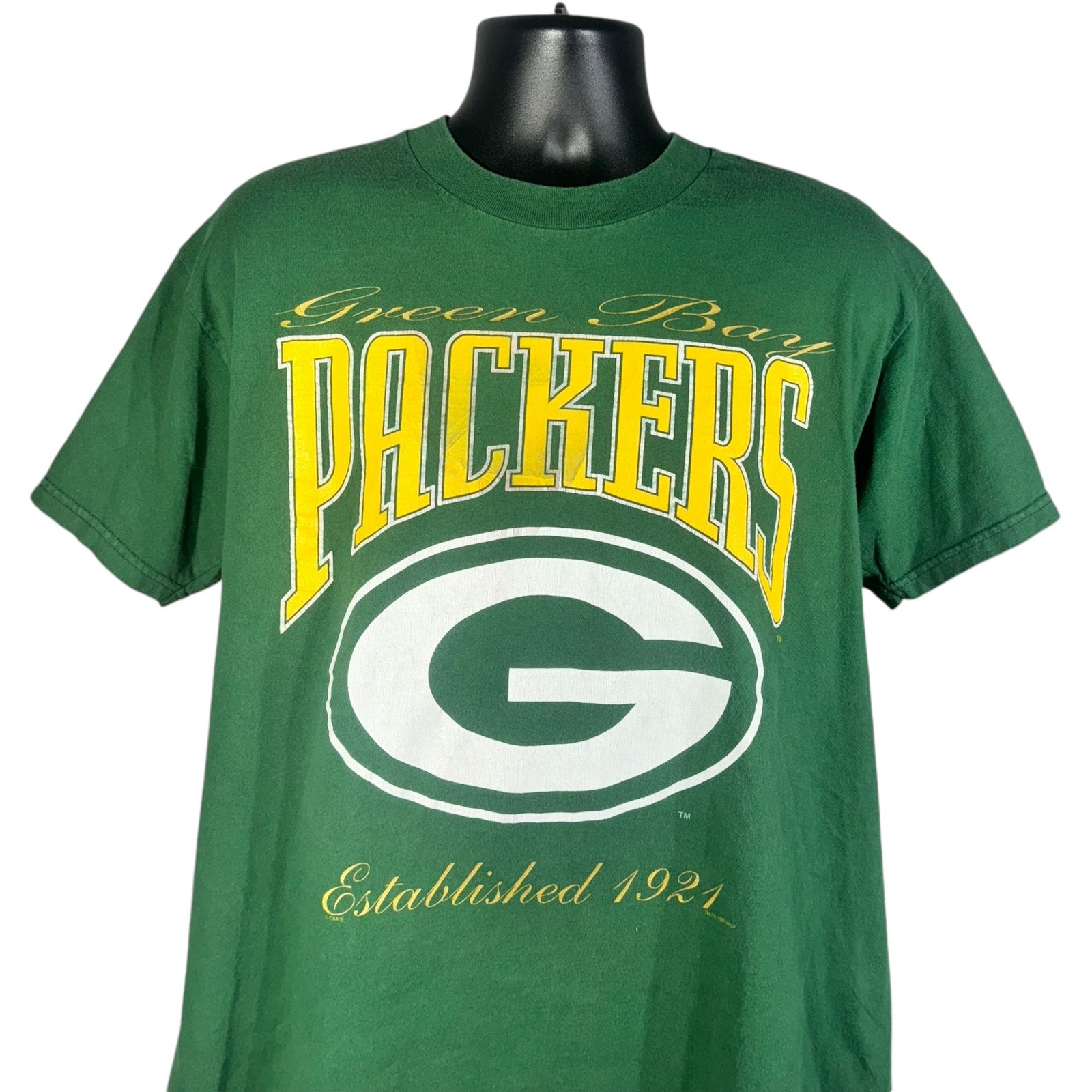 Vintage Green Bay Packers Established 1921 NFL Tee