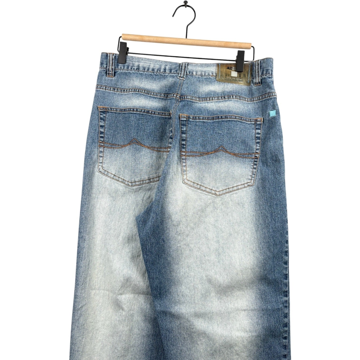 Vintage Azzure Wide Leg Denim Jeans 32x30