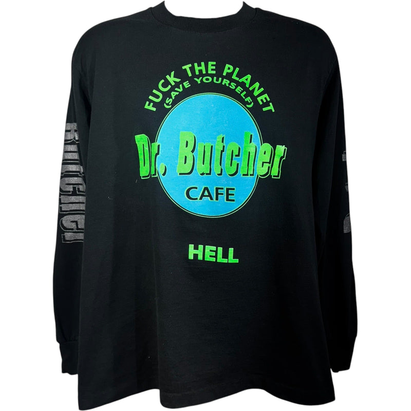 Vintage Comedy "F**k The Planet" Cafe Long Sleeve