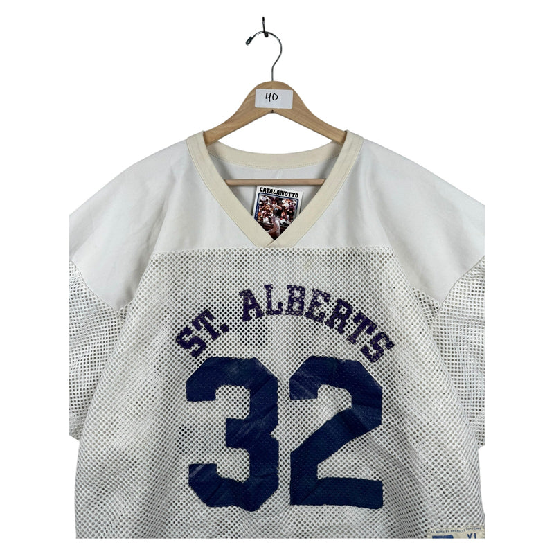 Vintage Russell Athletic St. Alberts Y2K Cropped Jersey