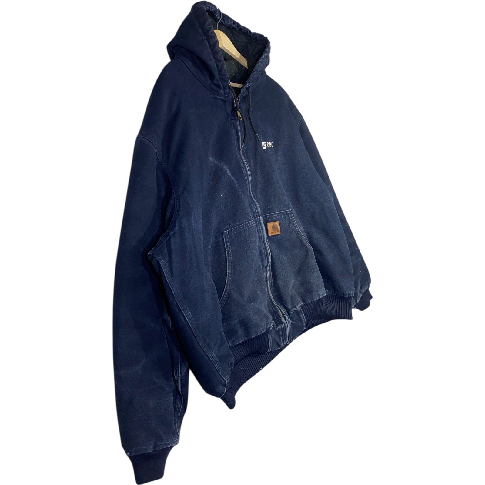 Vintage Carhartt OBG Workwear Hooded Jacket