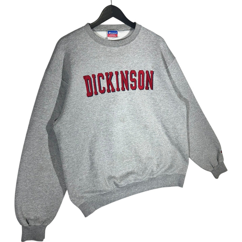 Vintage Champion Dickinson University Spellout Crewneck