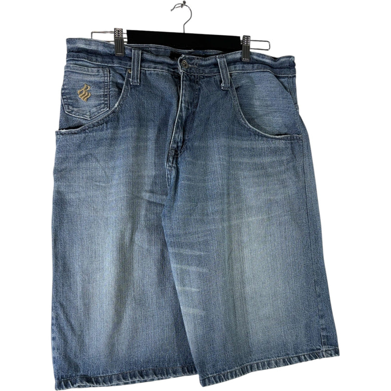 Vintage Rocawear Wide Leg Denim Shorts 36