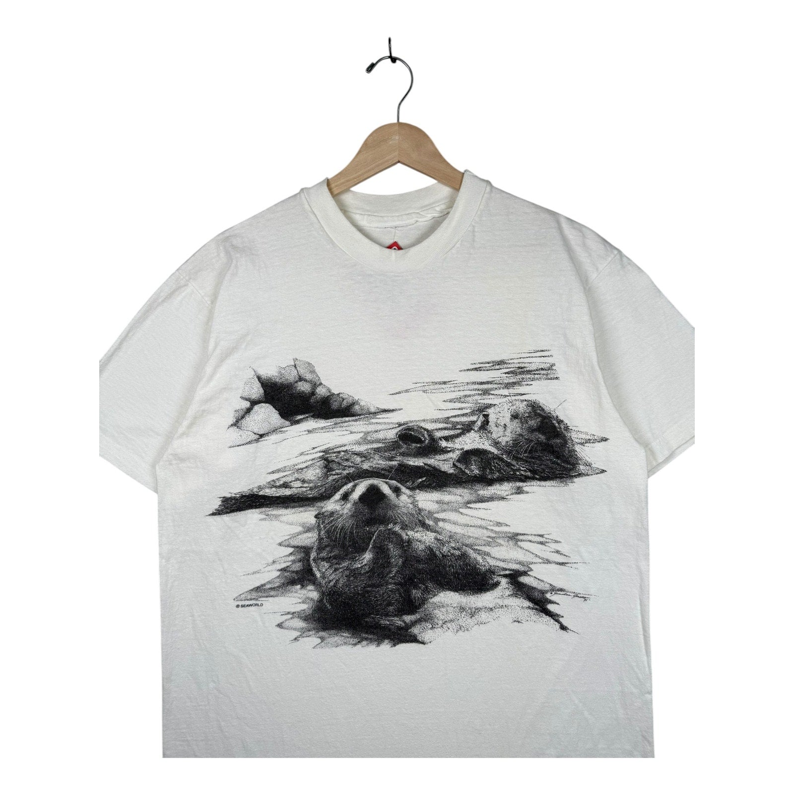 Vintage SeaWorld Sea Otter T-Shirt