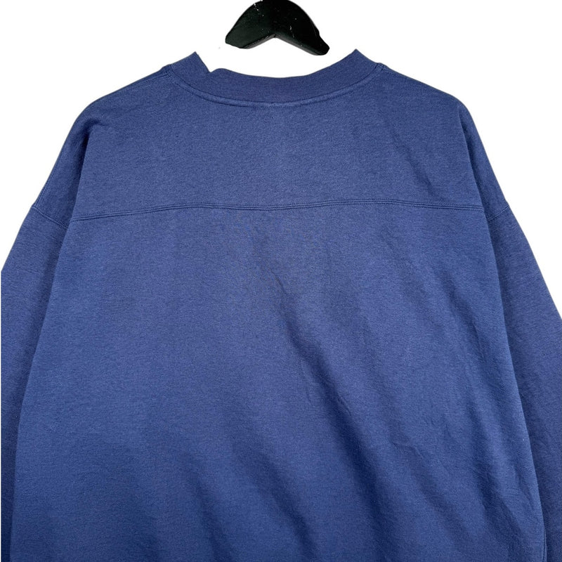 Vintage Lee Sport Cleveland Indians MLB V-Neck Sweatshirt