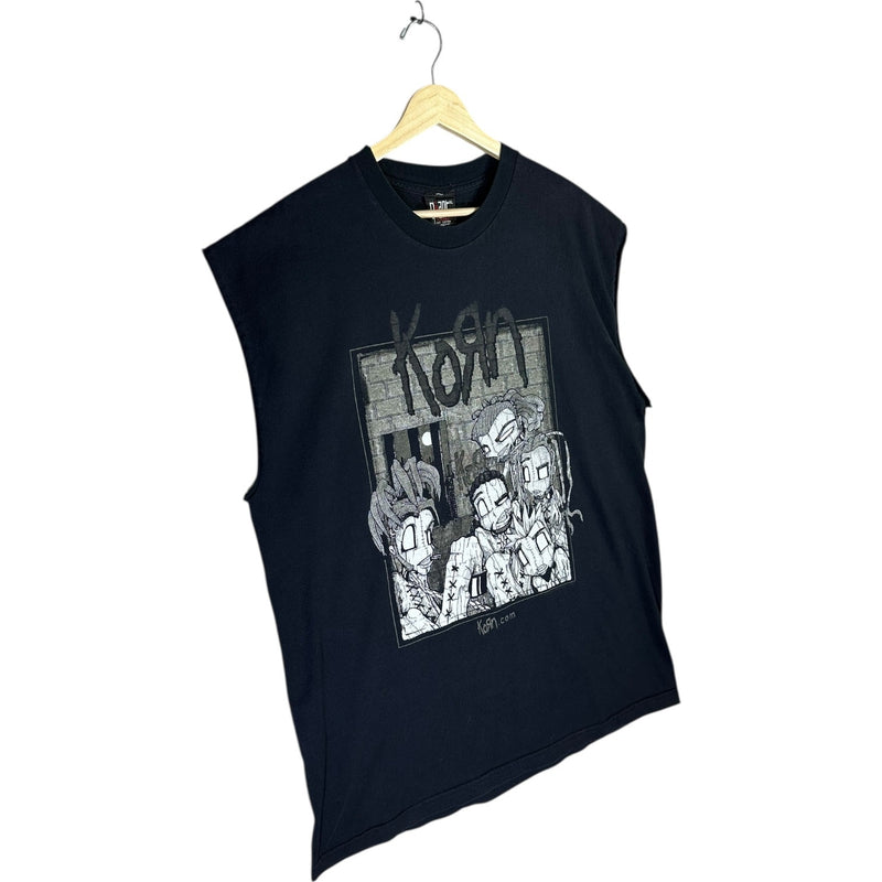 Vintage Korn Cartoon Muscle Tee Tank Top