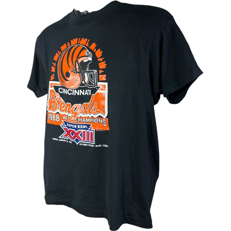 Vintage Cincinnati Bengals AFC Champs NFL Tee 1988