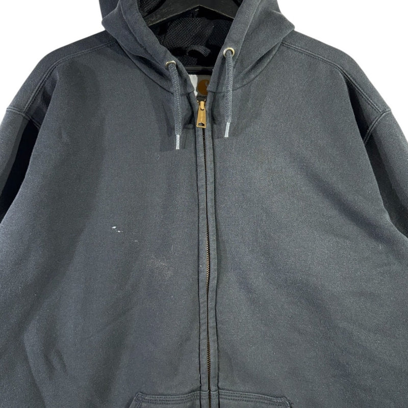 Vintage Carhartt Full Zip Drawstring Hoodie