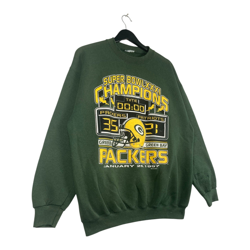 Vintage Green Bay Packers Super Bowl XXXI NFL Crewneck