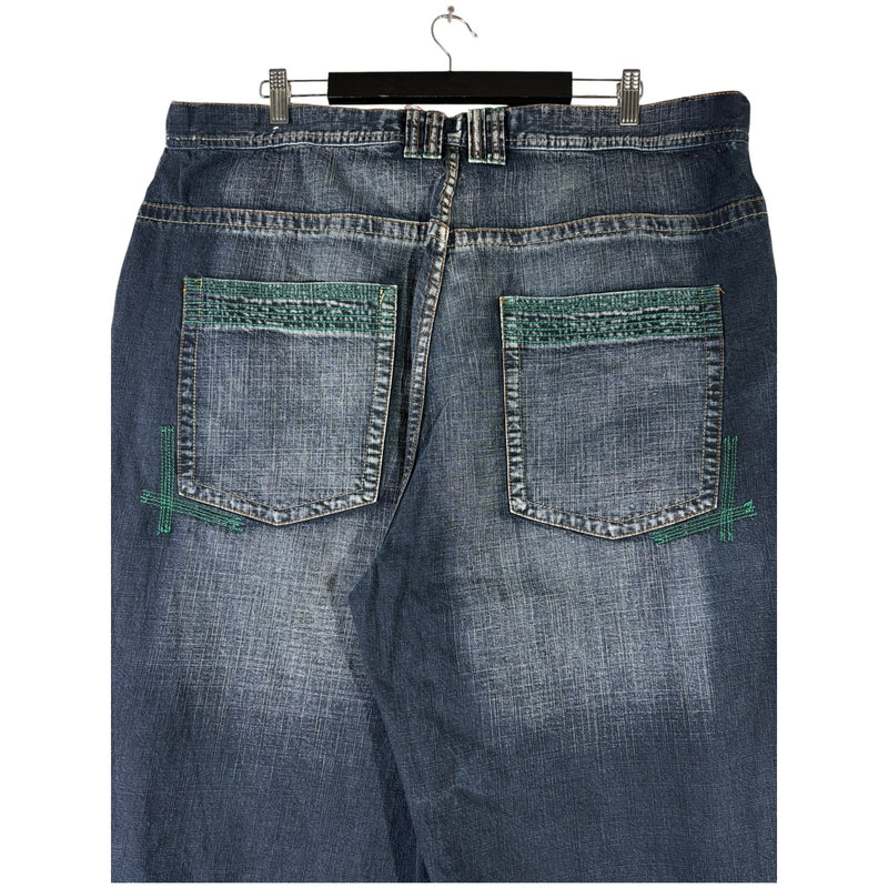 Vintage Koman Bermuda Faded Denim Jean Shorts 48