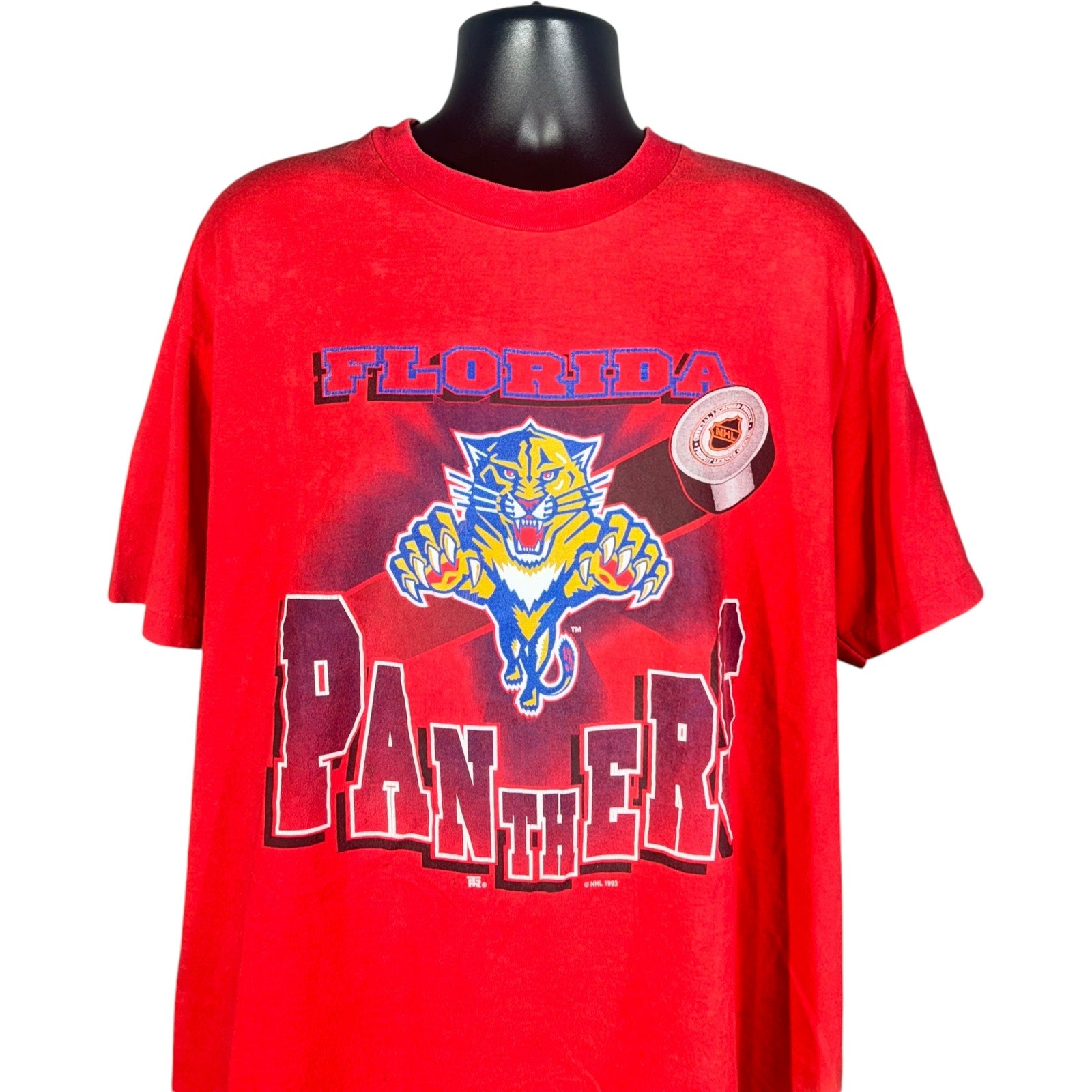 Vintage Florida Panthers Logo Tee 1993