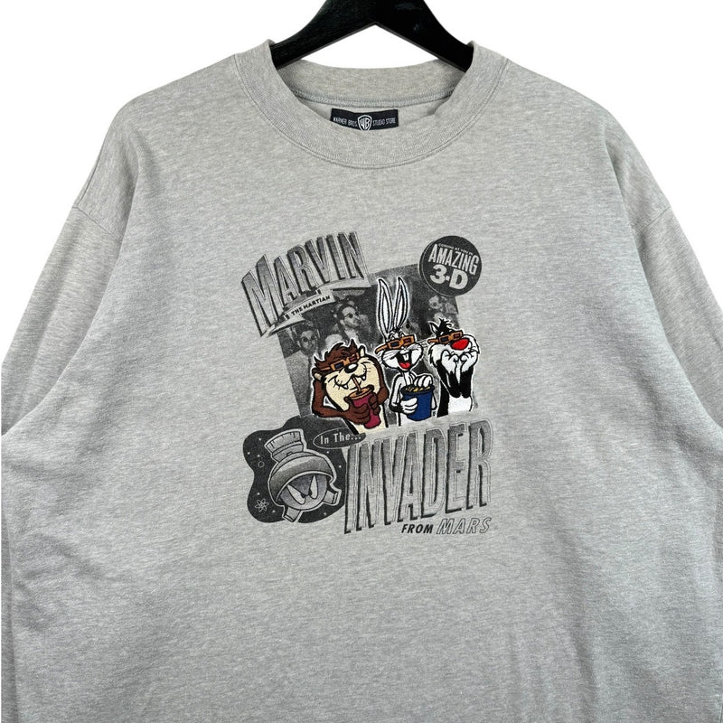 Vintage Looney Tunes Invader from Mars 3D Crewneck