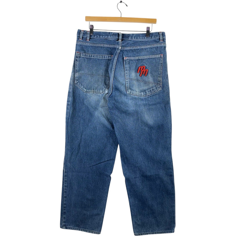 Vintage MoJeans Wide Leg Denim Jeans 36 x 30