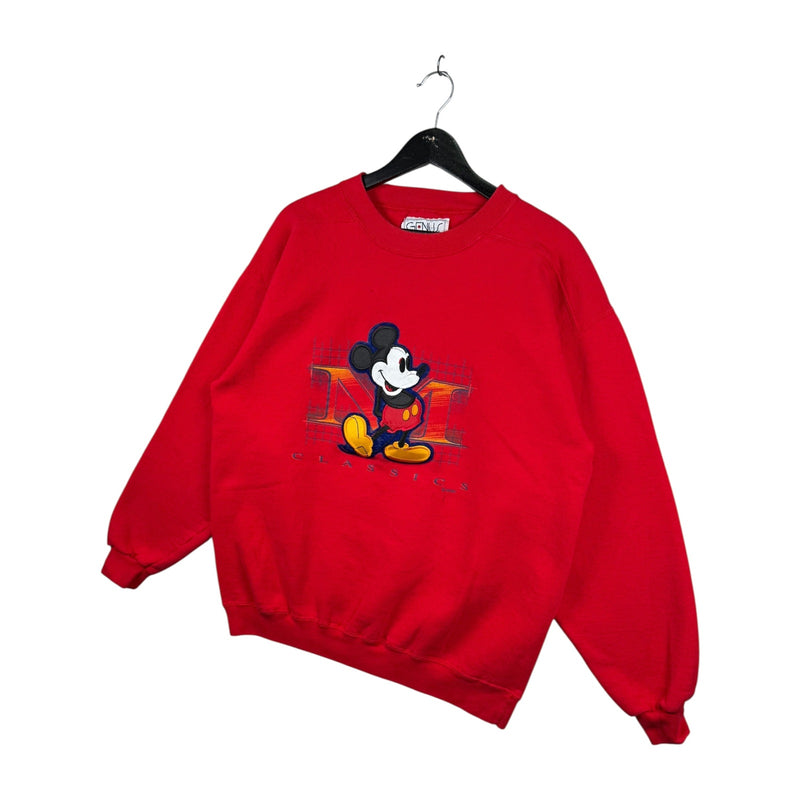 Vintage Disney Mickey Mouse Classics Pullover Sweatshirt